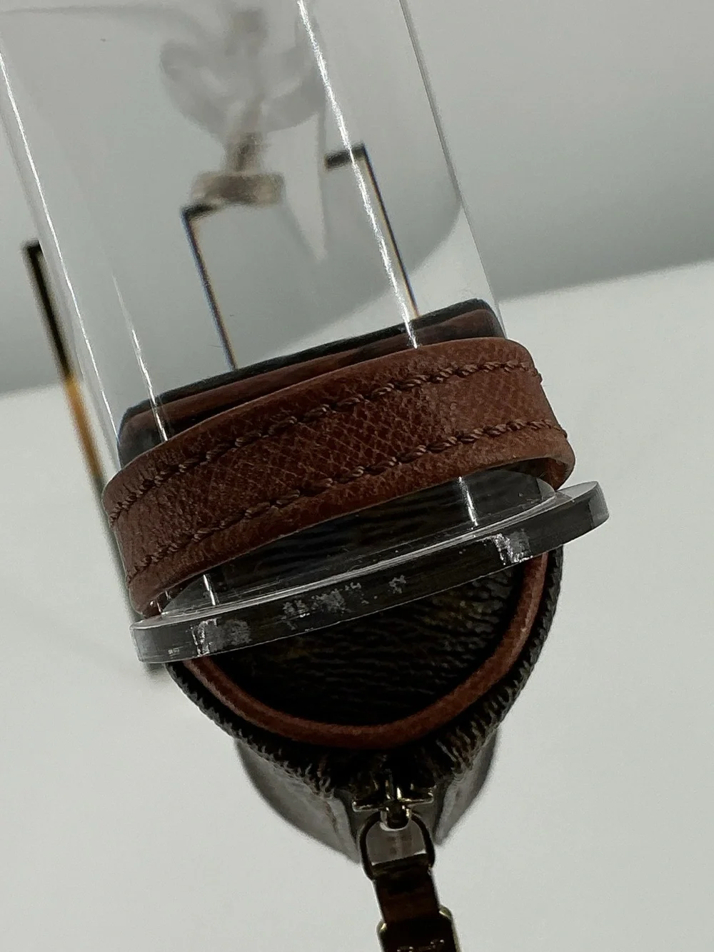 Louis Vuitton Monogram Golf Ball Holder Brown